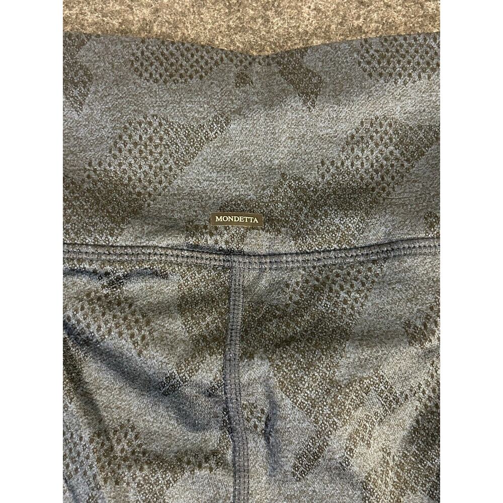 Mondetta Woman's Brushed Jacquard‎ High Waist Pockets Legging India Ink Small - Picture 6 of 6